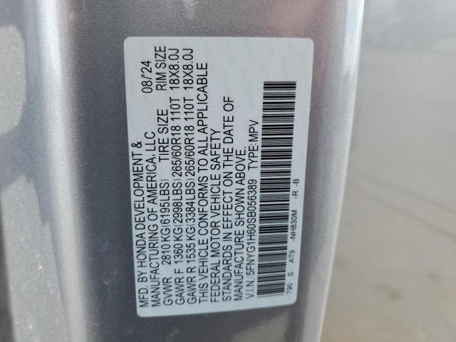 2025 HONDA PILOT TRAI 5FNYG1H60SB056389