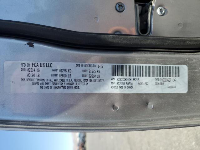 2016 DODGE CHARGER SE 2C3CDXBG4GH186219