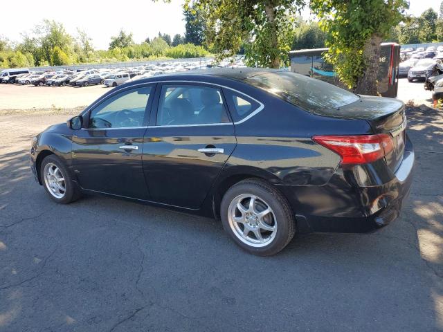 NISSAN SENTRA S 2016 black  gas 3N1AB7AP9GY284783 photo #3