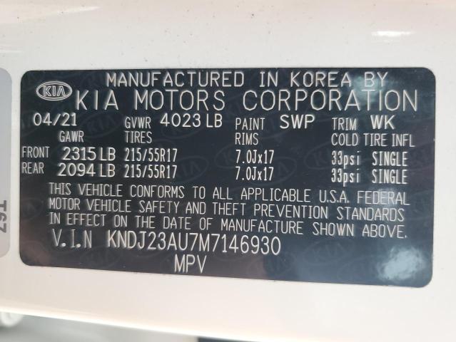 2021 KIA SOUL LX KNDJ23AU7M7146930