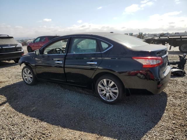 NISSAN SENTRA S 2013 black  gas 3N1AB7AP4DL794550 photo #3