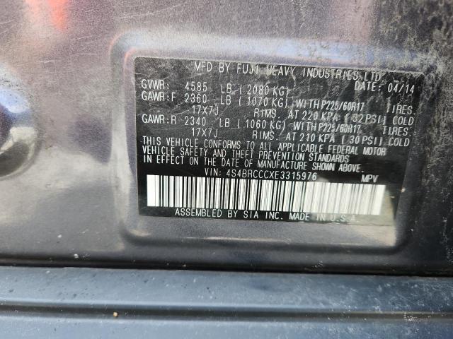 2014 SUBARU OUTBACK 2. - 4S4BRCCCXE3315976