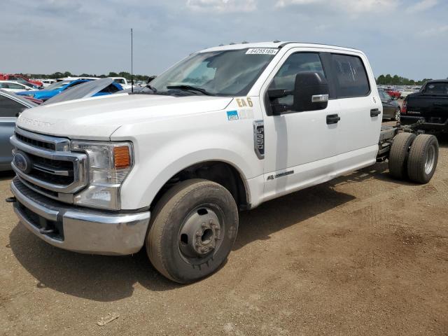 FORD F350 SUPER 2021 white  diesel 1FD8W3GT3MED97842 photo #1