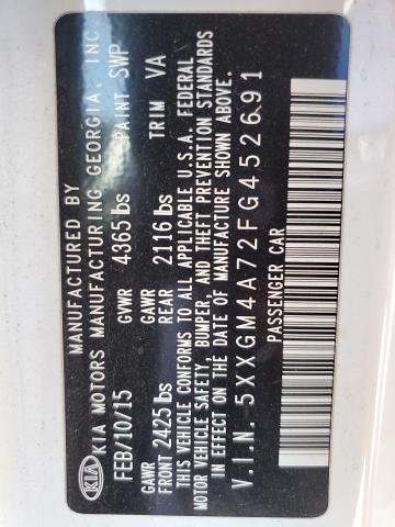 2015 KIA OPTIMA LX - 5XXGM4A72FG452691