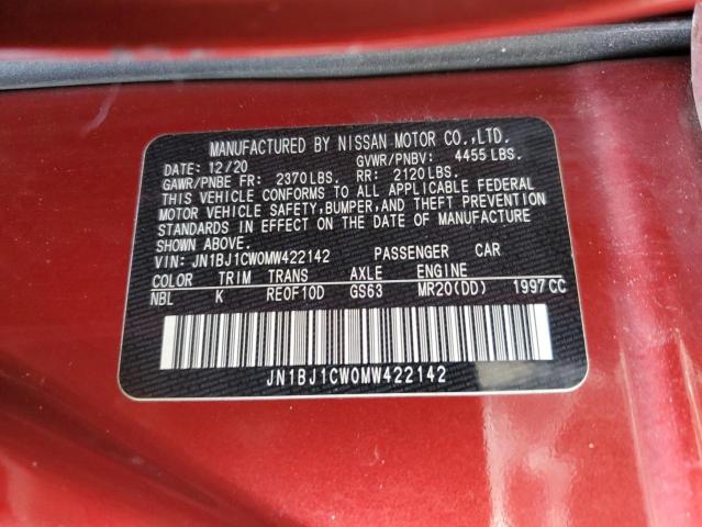 2021 NISSAN ROGUE SPOR #3296224437