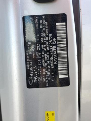 2016 HYUNDAI GENESIS 3. - KMHGN4JEXGU128729