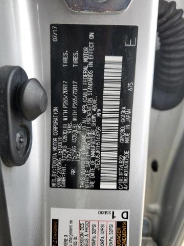 2017 TOYOTA 4RUNNER SR JTEZU5JR1H5164759
