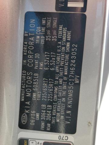 2017 KIA SEDONA LX - KNDMB5C17H6243052