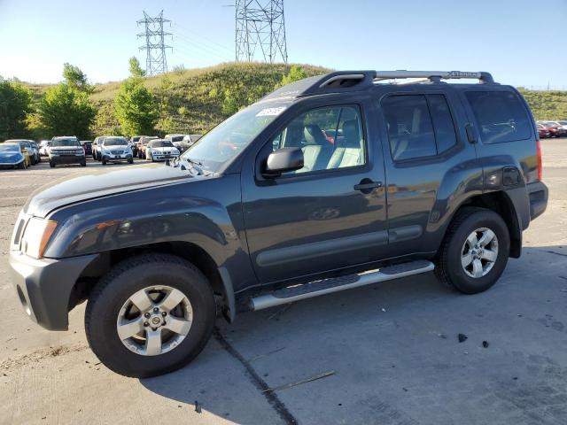 NISSAN XTERRA X 2013 gray  gas 5N1AN0NW2DN810088 photo #1