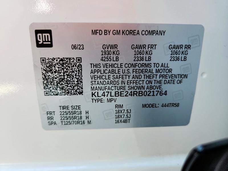 2024 BUICK ENVISTA SP KL47LBE24RB021764
