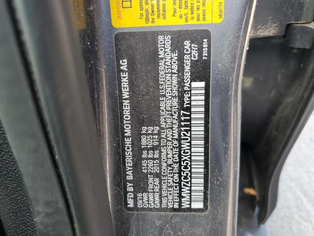 2016 MINI COOPER S C WMWZC5C5XGWU21117