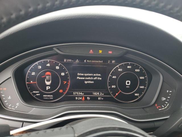 2019 AUDI A5 PREMIUM WAUYNGF55KN001292