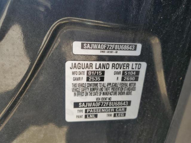 2015 JAGUAR XF 3.0 SPO SAJWA0F72F8U68643