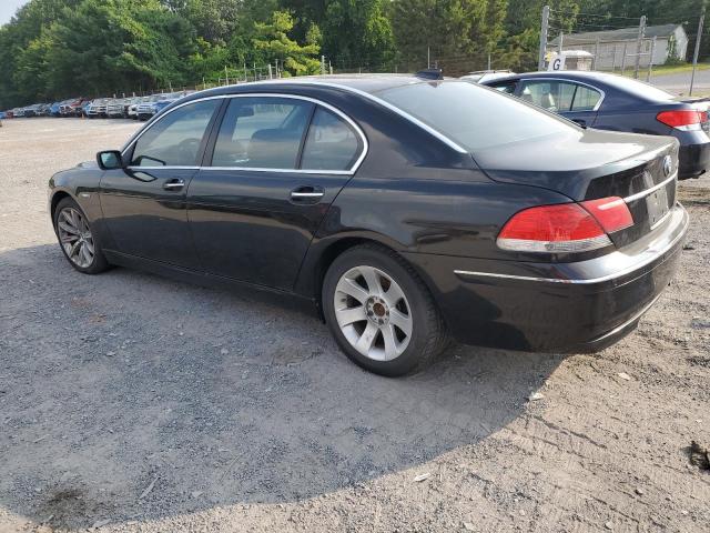 BMW 750 2007 black sedan 4d gas WBAHN83547DT65906 photo #3