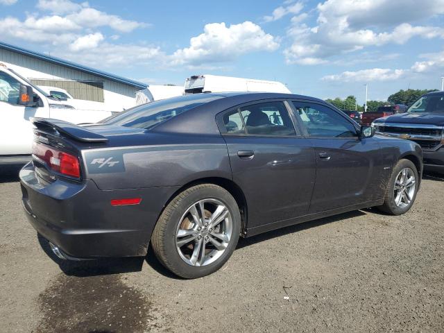 DODGE CHARGER R/ 2013 gray sedan 4d gas 2C3CDXDT5DH577319 photo #4