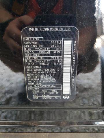 2019 INFINITI QX50 ESSEN 3PCAJ5M32KF128246