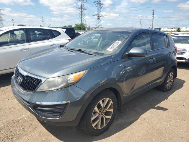 KIA SPORTAGE L 2015 gray  gas KNDPBCAC3F7675473 photo #1