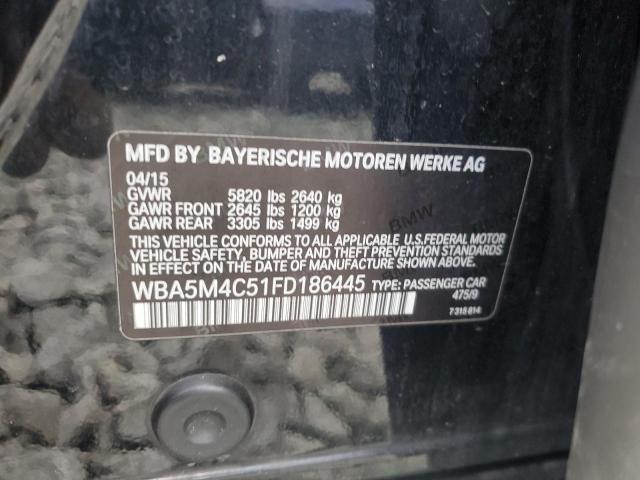 2015 BMW 535 XIGT WBA5M4C51FD186445