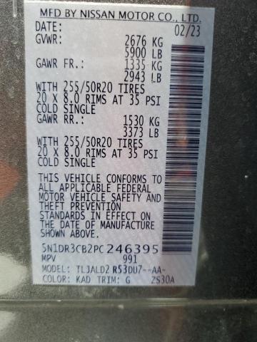 2023 NISSAN PATHFINDER - 5N1DR3CB2PC246395