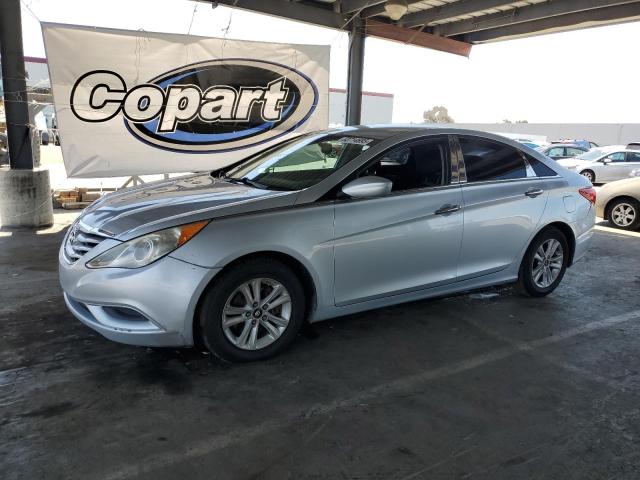 HYUNDAI SONATA GLS 2013 silver  gas 5NPEB4AC6DH758000 photo #1