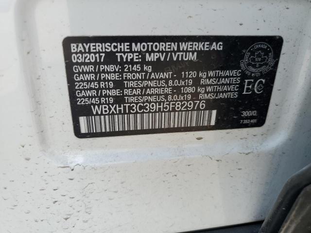 2017 BMW X1 XDRIVE28I WBXHT3C39H5F82976