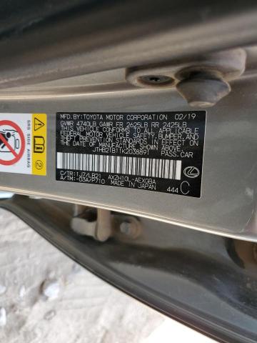 2019 LEXUS ES 300H - JTHB21B11K2038891