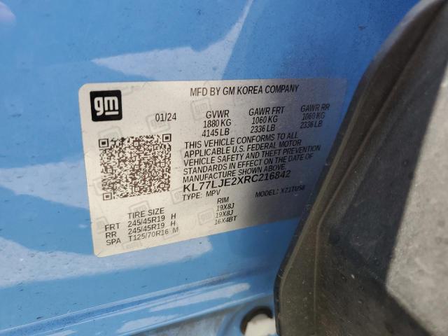 2024 CHEVROLET TRAX 2RS KL77LJE2XRC216842