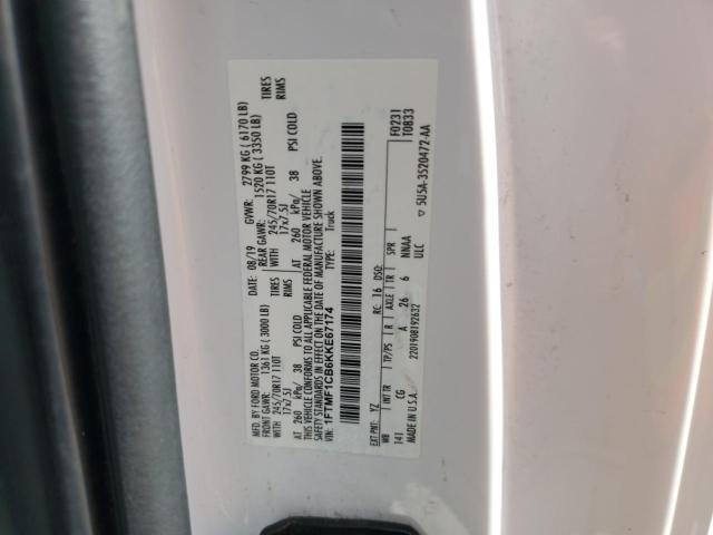 2019 FORD F150 - 1FTMF1CB6KKE67174