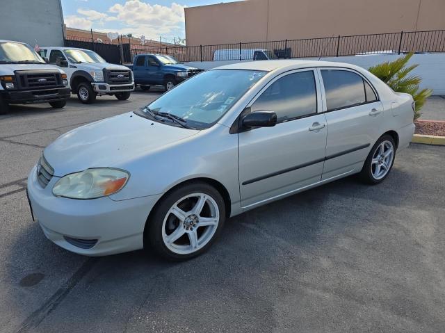 TOYOTA COROLLA CE 2003 silver sedan 4d gas 1NXBR32EX3Z096401 photo #3