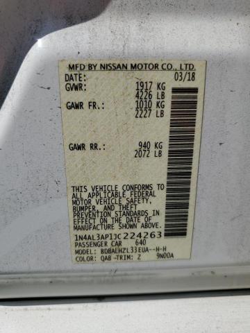 2018 NISSAN ALTIMA 2.5 - 1N4AL3AP1JC224263