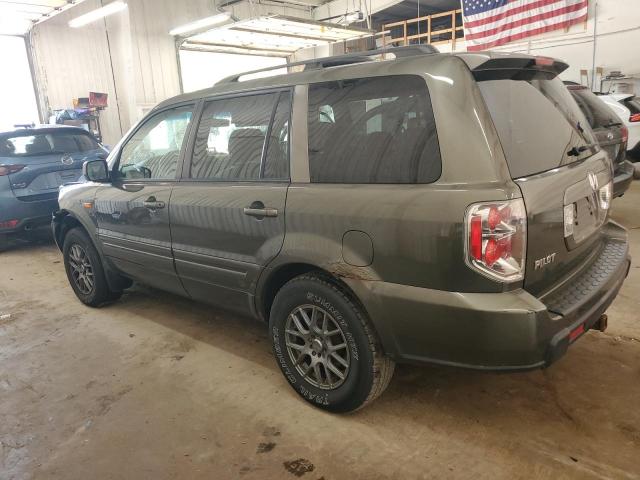 HONDA PILOT EX 2006 green  gas 2HKYF18576H525284 photo #3