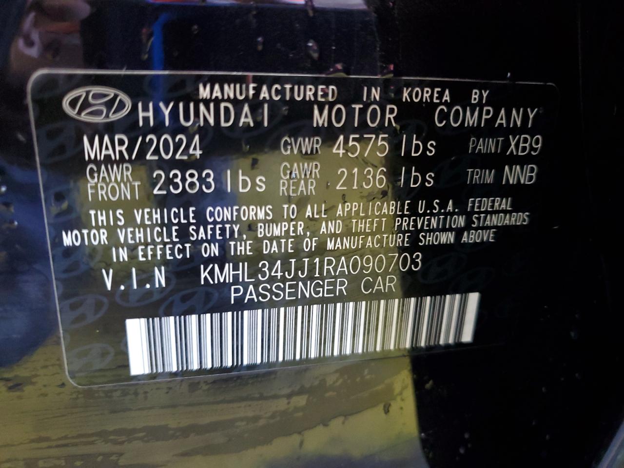 HYUNDAI SONATA HYBRID