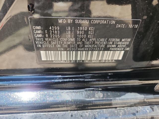 2019 SUBARU IMPREZA SP 4S3GTAM6XK3713273