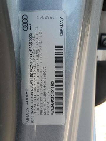 2016 AUDI A7 PRESTIG WAU2GAFC9GN048165