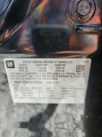 2016 GMC TERRAIN SL 2GKFLSEK1G6152284