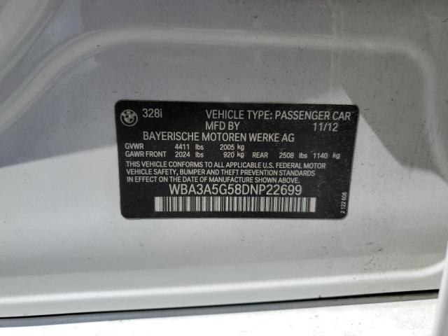 2013 BMW 328 I - WBA3A5G58DNP22699