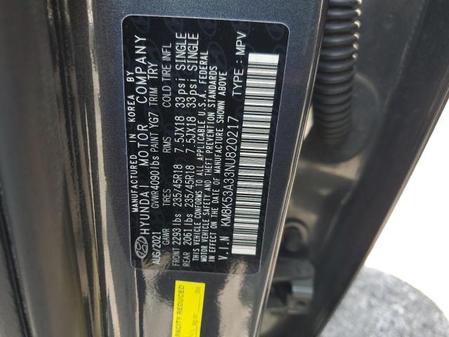 2022 HYUNDAI KONA LIMIT KM8K53A33NU820217