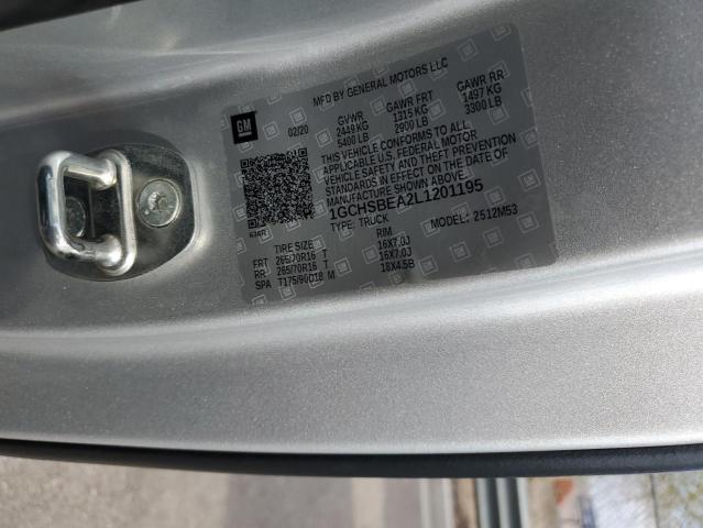2020 CHEVROLET COLORADO 1GCHSBEA2L1201195