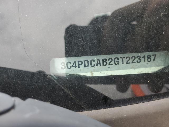 2016 DODGE JOURNEY SE 3C4PDCAB2GT223187
