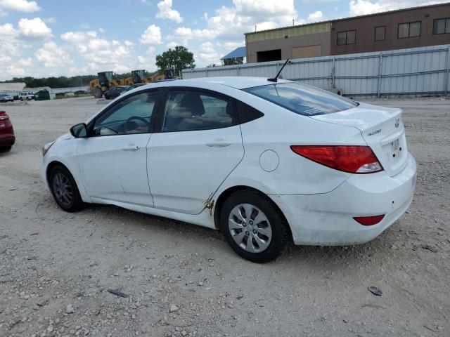 HYUNDAI ACCENT SE 2016 white  gas KMHCT4AE0GU941565 photo #3