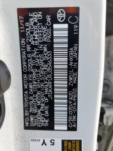 2018 TOYOTA PRIUS JTDKARFU9J3546333