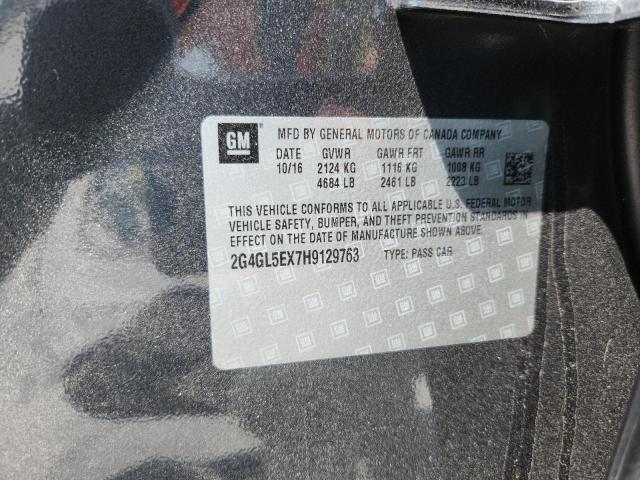 2017 BUICK REGAL SPOR 2G4GL5EX7H9129763