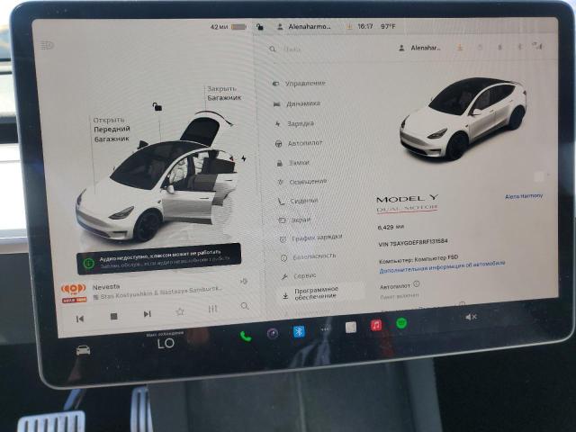 2024 TESLA MODEL Y 7SAYGDEF8RF131584