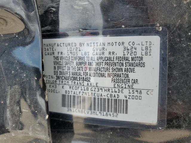 2021 NISSAN VERSA SV 3N1CN8EV3ML918452