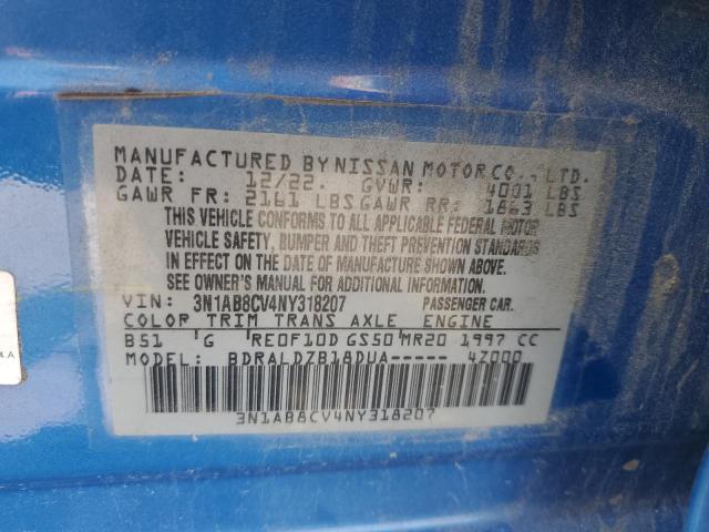 2022 NISSAN SENTRA SV 3N1AB8CV4NY318207