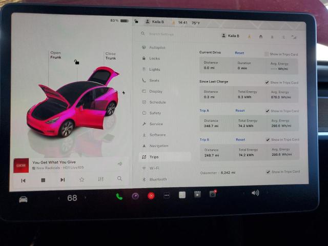 2023 TESLA MODEL Y 7SAYGDEE0PA171093