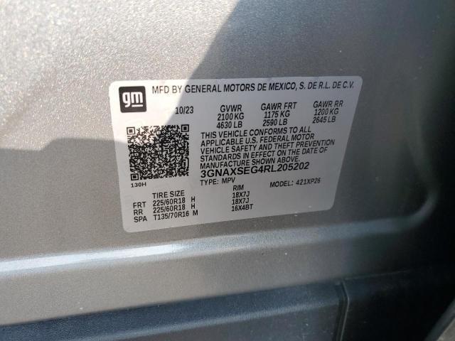 2024 CHEVROLET EQUINOX LS 3GNAXSEG4RL205202