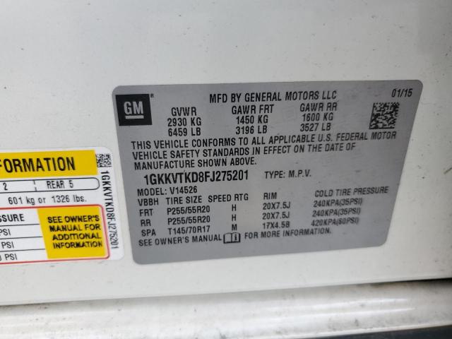 2015 GMC ACADIA DEN 1GKKVTKD8FJ275201