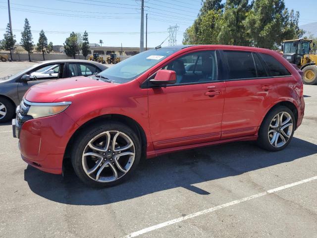 FORD EDGE SPORT 2011 red  gas 2FMDK3AK4BBA23730 photo #1