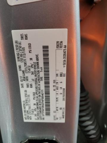 2017 FORD F150 RAPTOR 1FTFW1RG7HFB54311